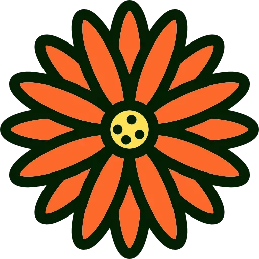 🌼 Стикер «Flowers Clipart» для Telegram
