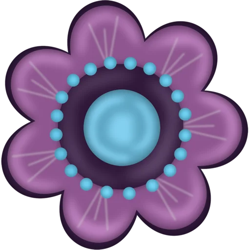 🌸 Стикер «Flowers Clipart» для Telegram