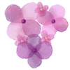 Стикер 54 Watercolor Flowers
