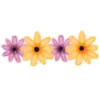 Стикер 32 Watercolor Flowers