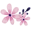Стикер 21 Watercolor Flowers