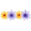 Стикер 28 Watercolor Flowers