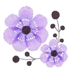 Стикер 61 Watercolor Flowers