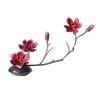 Стикер 45 Flowers, tea and peace