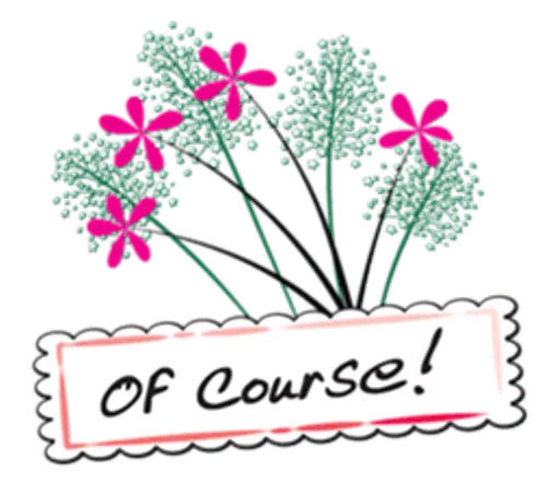 🤓 Стикер «Flowers and greeting card» для Telegram