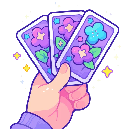 🔮 Стикер «spring flowers» для Telegram