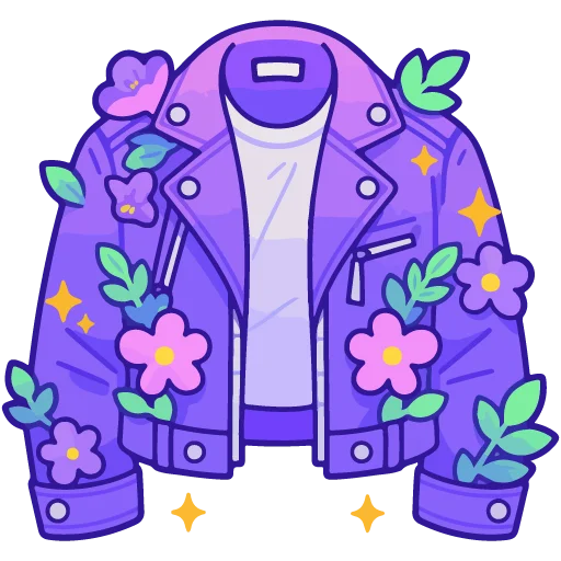 🧥 Стикер «spring flowers» для Telegram