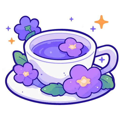 ☕️ Стикер «spring flowers» для Telegram