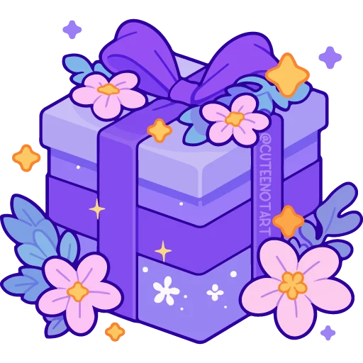 🎁 Стикер «spring flowers» для Telegram