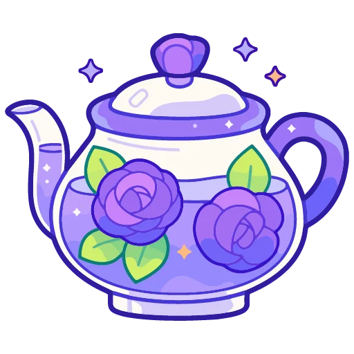 ☕️ Стикер «spring flowers» для Telegram