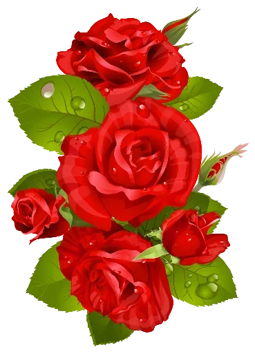 💐 Стикер «цветочки» для Telegram