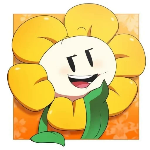 🌟 Стикер «Flowey» для Telegram