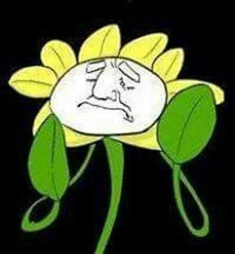 🌟 Стикер «Flowey» для Telegram