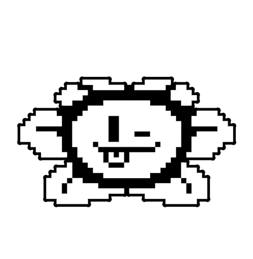 🌟 Стикер «Flowey» для Telegram