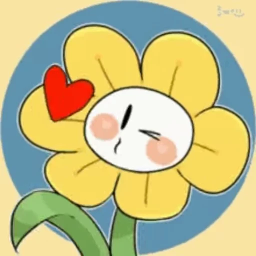 🌟 Стикер «Flowey» для Telegram