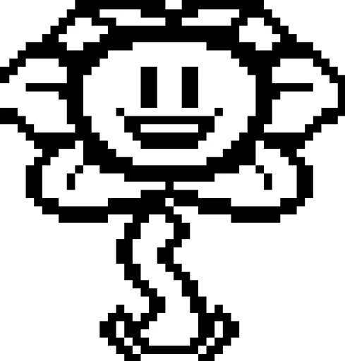 🌟 Стикер «Flowey» для Telegram