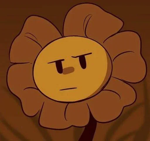 🌟 Стикер «Flowey» для Telegram