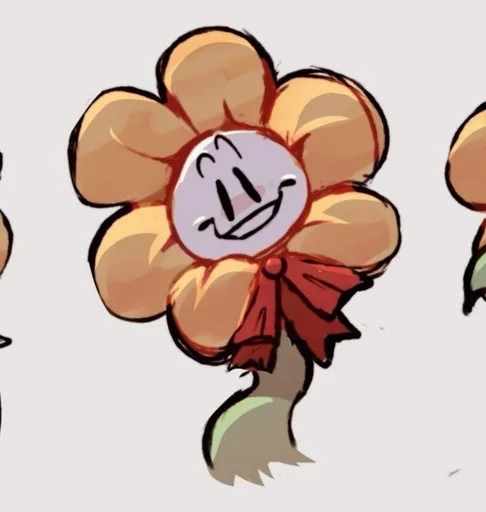 🌟 Стикер «Flowey» для Telegram