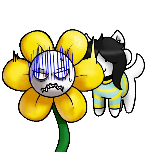 🌟 Стикер «Flowey» для Telegram