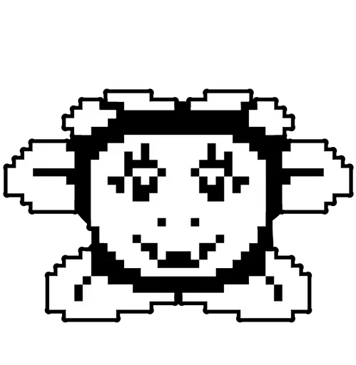 🌟 Стикер «Flowey» для Telegram