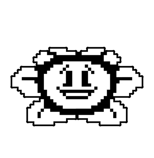 🌟 Стикер «Flowey» для Telegram
