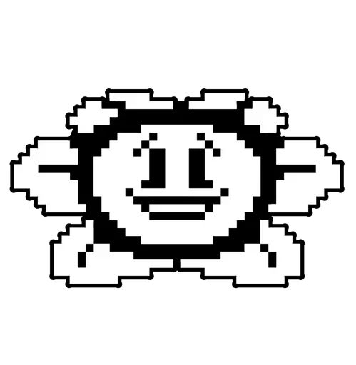 🌟 Стикер «Flowey» для Telegram