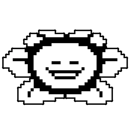 🌟 Стикер «Flowey» для Telegram