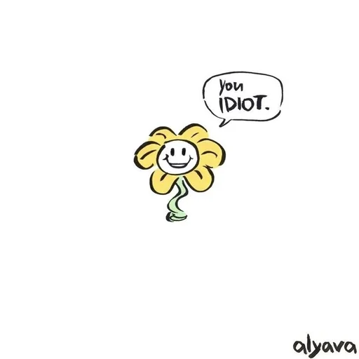 🌟 Стикер «Flowey» для Telegram