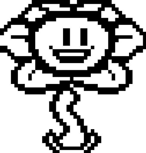 🌟 Стикер «Flowey» для Telegram