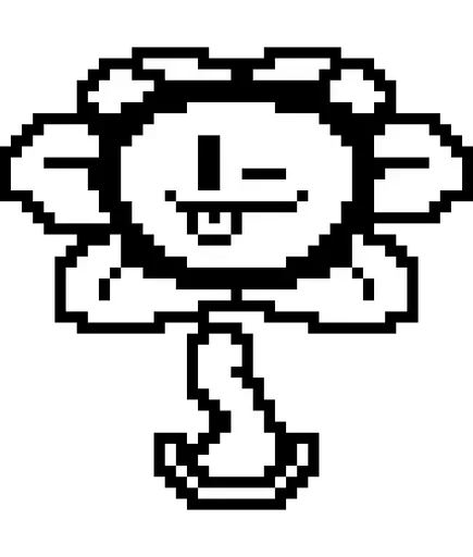 🌟 Стикер «Flowey» для Telegram