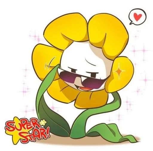 🌟 Стикер «Flowey» для Telegram