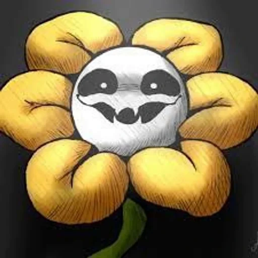🌟 Стикер «Flowey» для Telegram