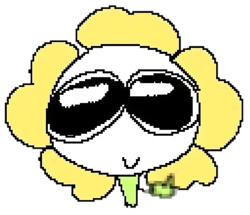 🌟 Стикер «Flowey» для Telegram