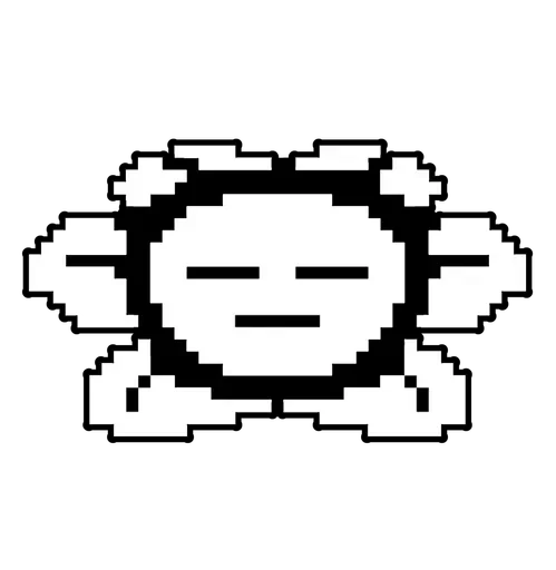 🌟 Стикер «Flowey» для Telegram