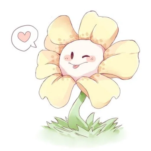 🌟 Стикер «Flowey» для Telegram