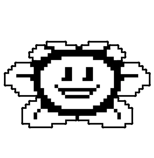 🌟 Стикер «Flowey» для Telegram