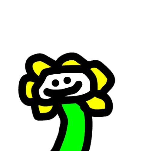 🌟 Стикер «Flowey» для Telegram