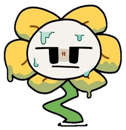 🌟 Стикер «Flowey» для Telegram