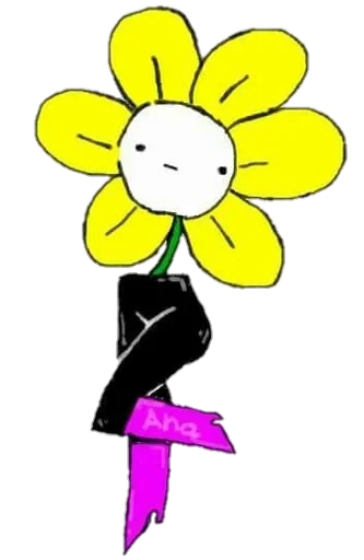 🌟 Стикер «Flowey» для Telegram