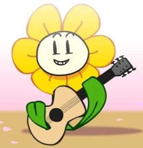 🌟 Стикер «Flowey» для Telegram