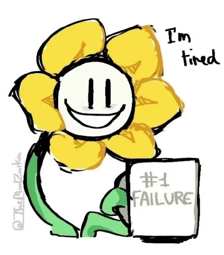🌟 Стикер «Flowey» для Telegram
