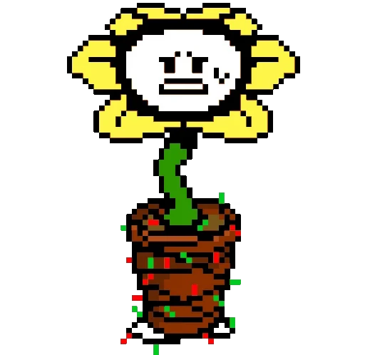 🌟 Стикер «Flowey» для Telegram