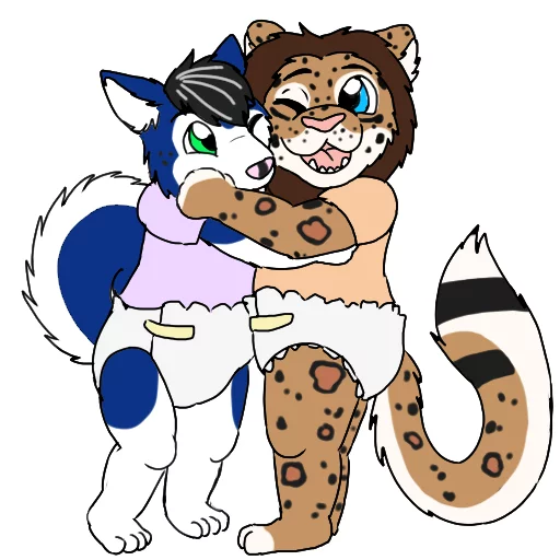 ❤️ Стикер «Floyd the Leopon» для Telegram