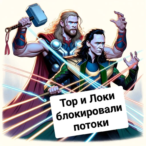🔐 Стикер «Неприятно но не смертельно» для Telegram