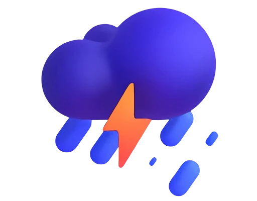⛈️ Стикер «Fluent» для Telegram