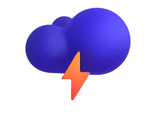🌩️ Стикер «Fluent» для Telegram