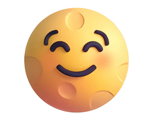 🌝 Стикер «Fluent» для Telegram