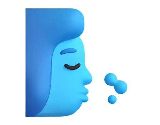 🌬️ Стикер «Fluent» для Telegram