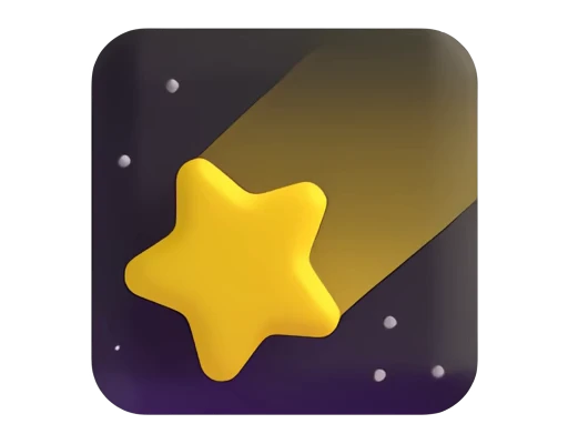 🌠 Стикер «Fluent» для Telegram