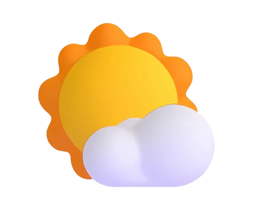 🌤️ Стикер «Fluent» для Telegram